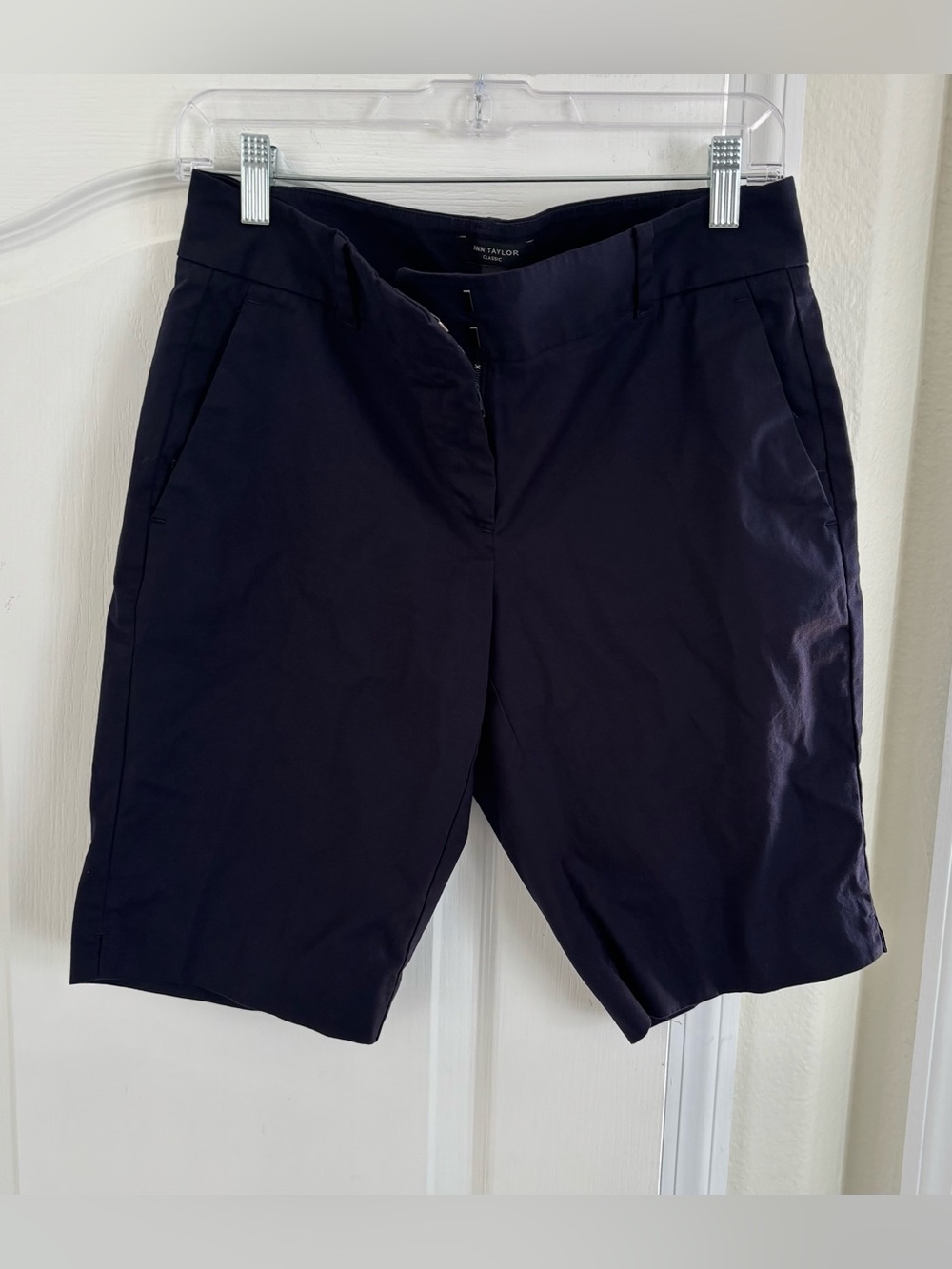 Women’s Ann Taylor Dark Navy Bermuda Shorts